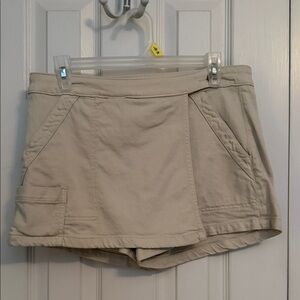 American Eagle Outfitters High Rise Skort Khaki
